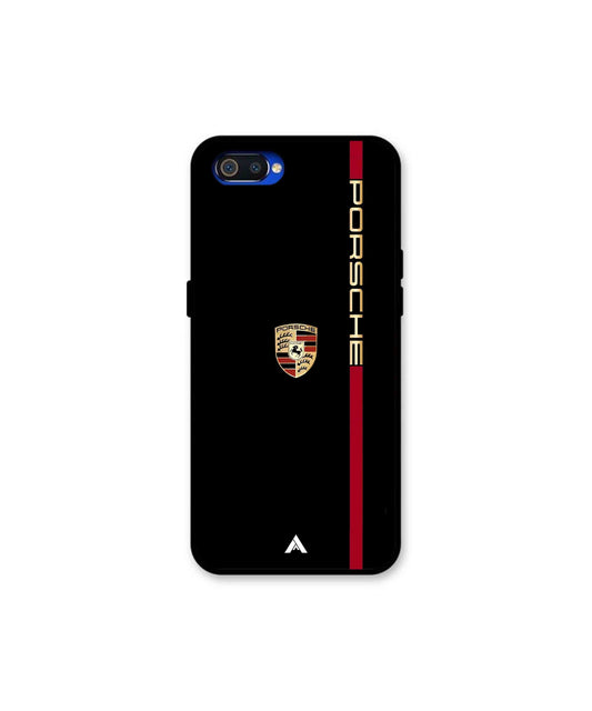 Porsche 01 Metal Back Cover Phone Case for Oppo A1K