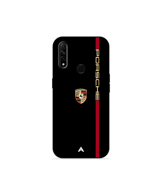 Porsche 01 Metal Back Cover Phone Case for Oppo A31