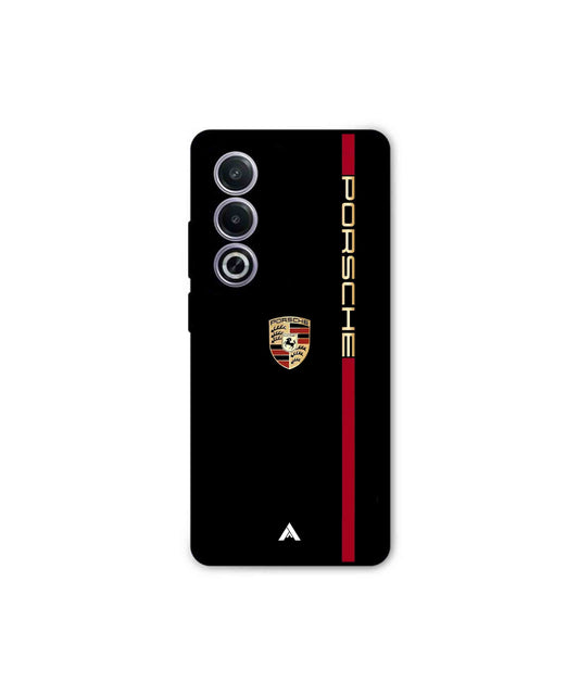 Porsche 01 Metal Back Cover Phone Case for Oppo A3 Pro