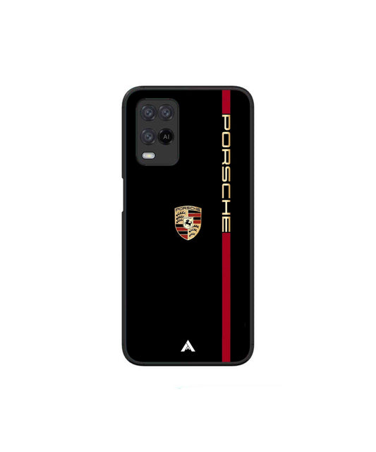 Porsche 01 Metal Back Cover Phone Case for Oppo A54