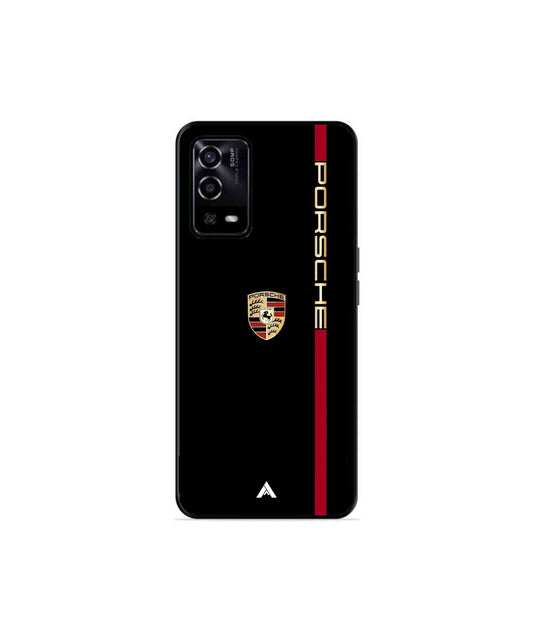 Porsche 01 Metal Back Cover Phone Case for Oppo A55