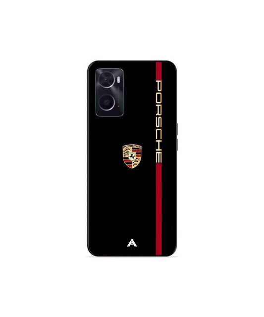 Porsche 01 Metal Back Cover Phone Case for Oppo A96