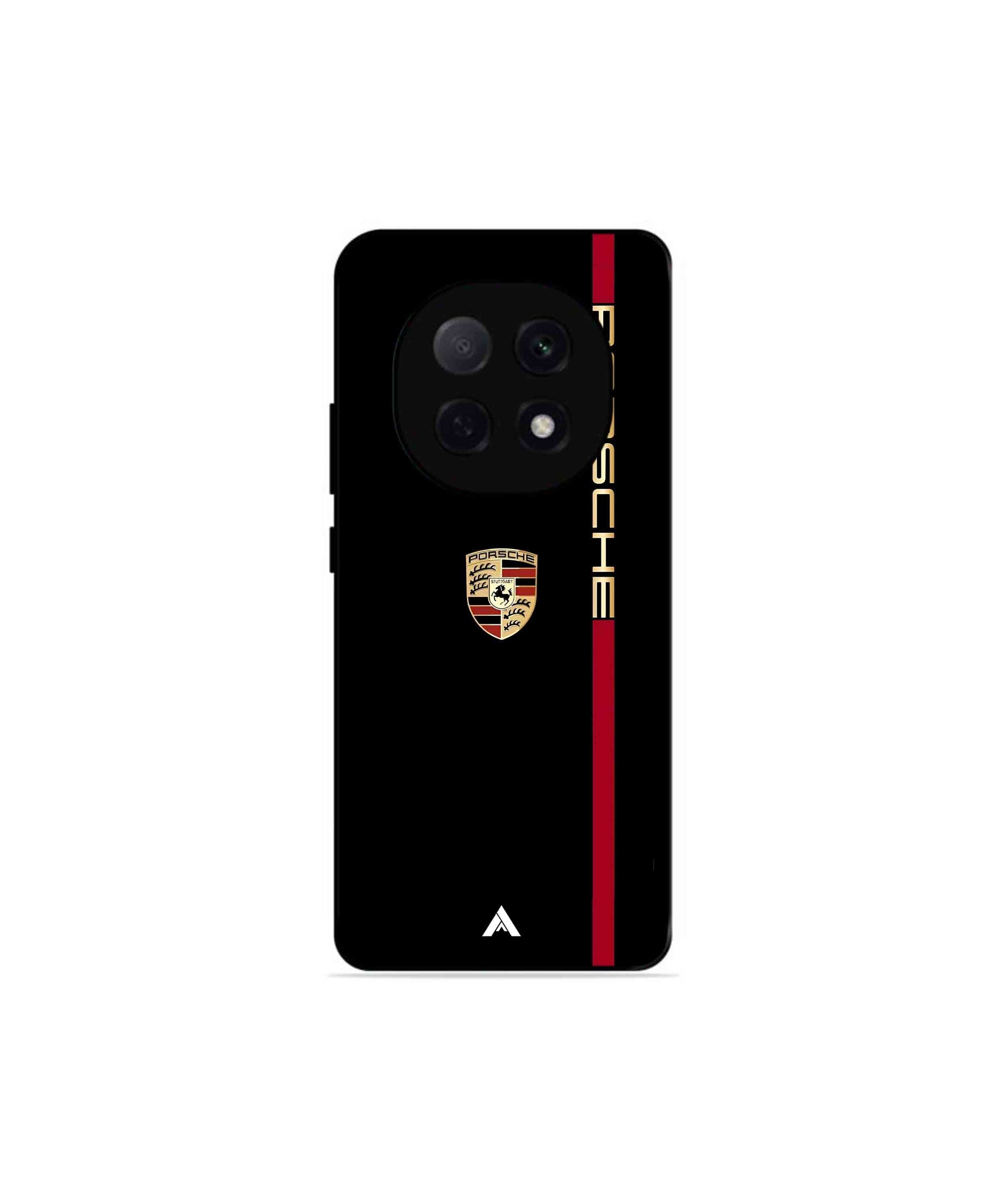 Porsche 01 Metal Back Cover Phone Case for Oppo F29 Pro