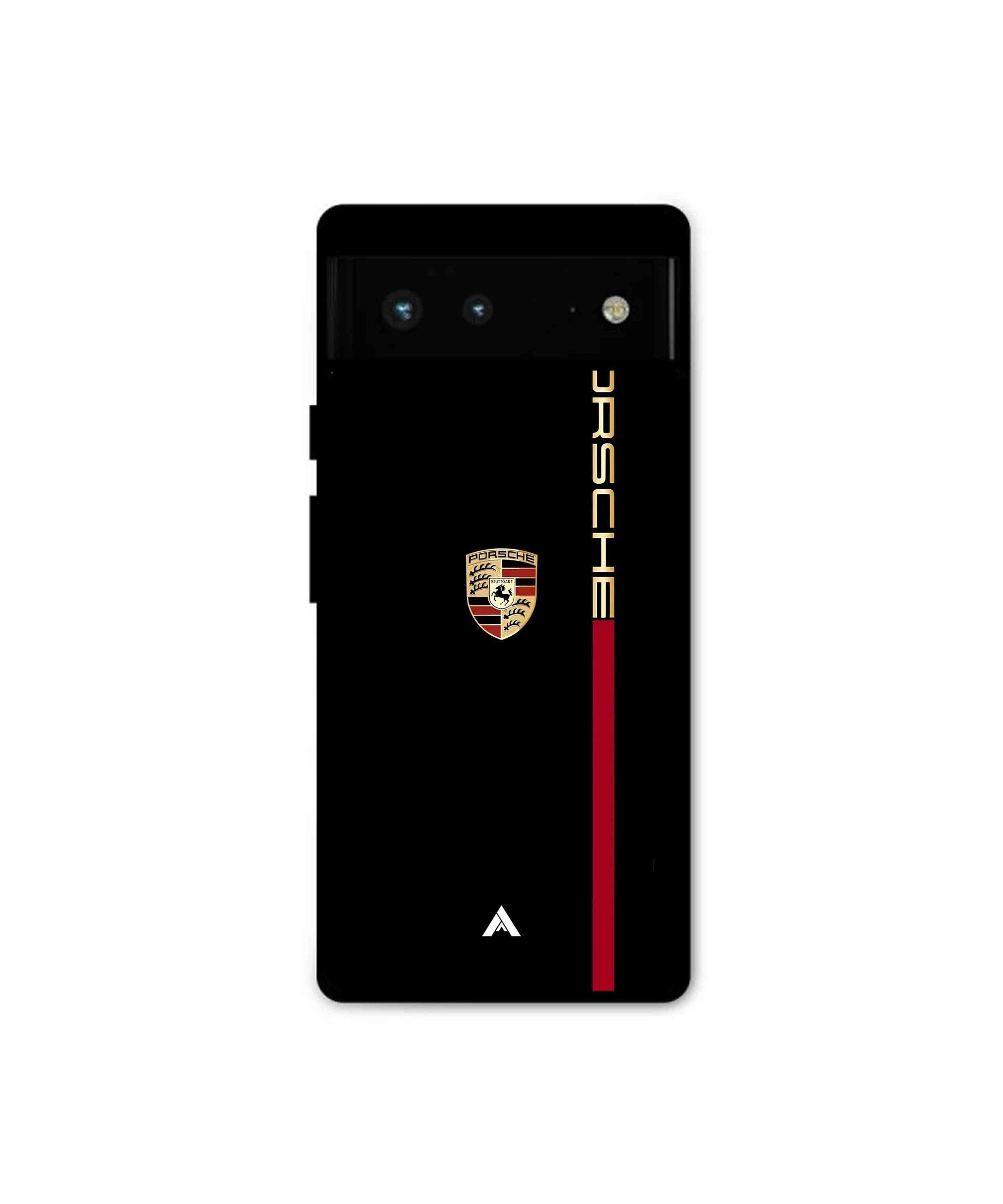 Porsche 01 Metal Back Cover Phone Case for Pixel 7A