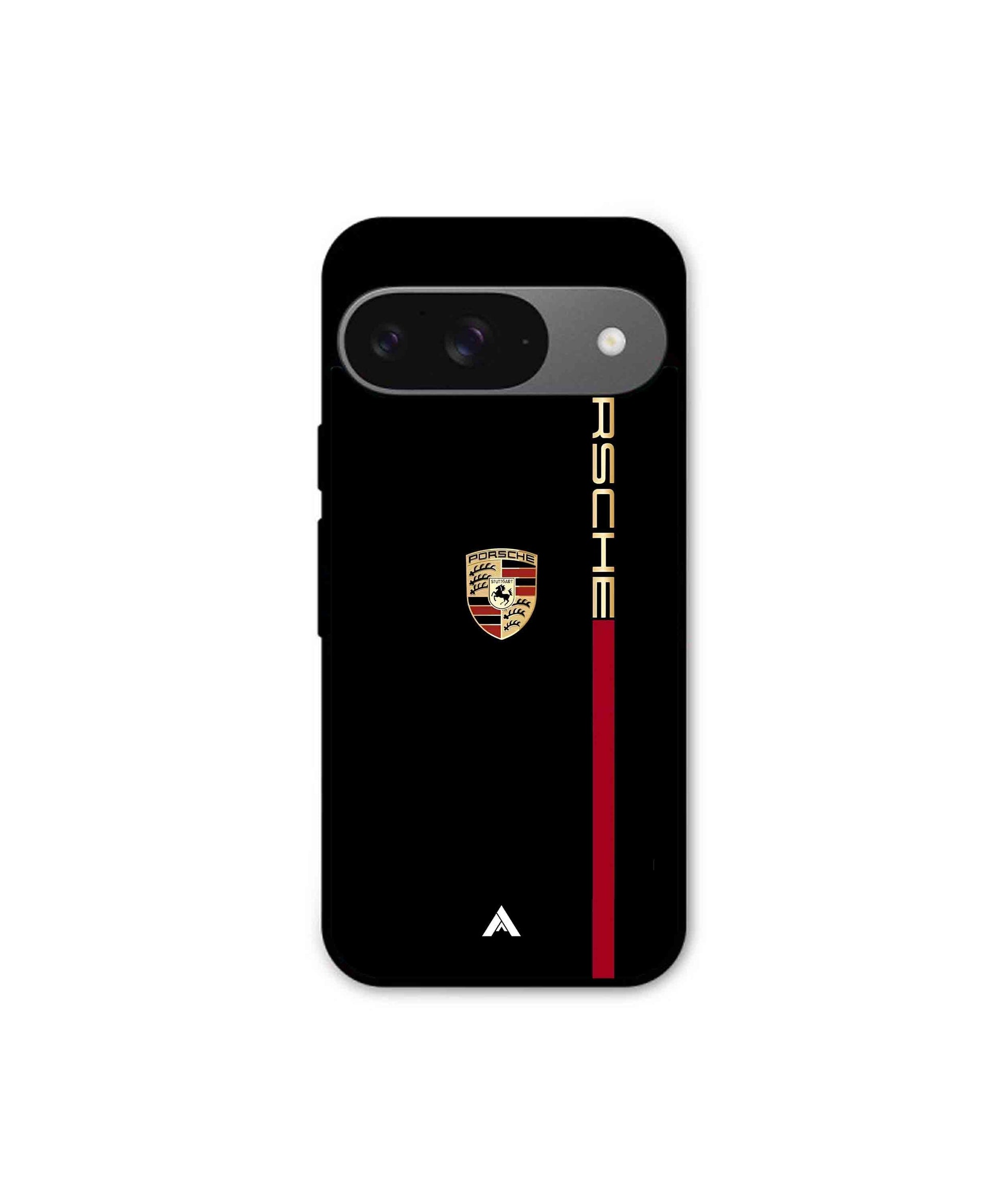 Porsche 01 Metal Back Cover Phone Case for Pixel 9