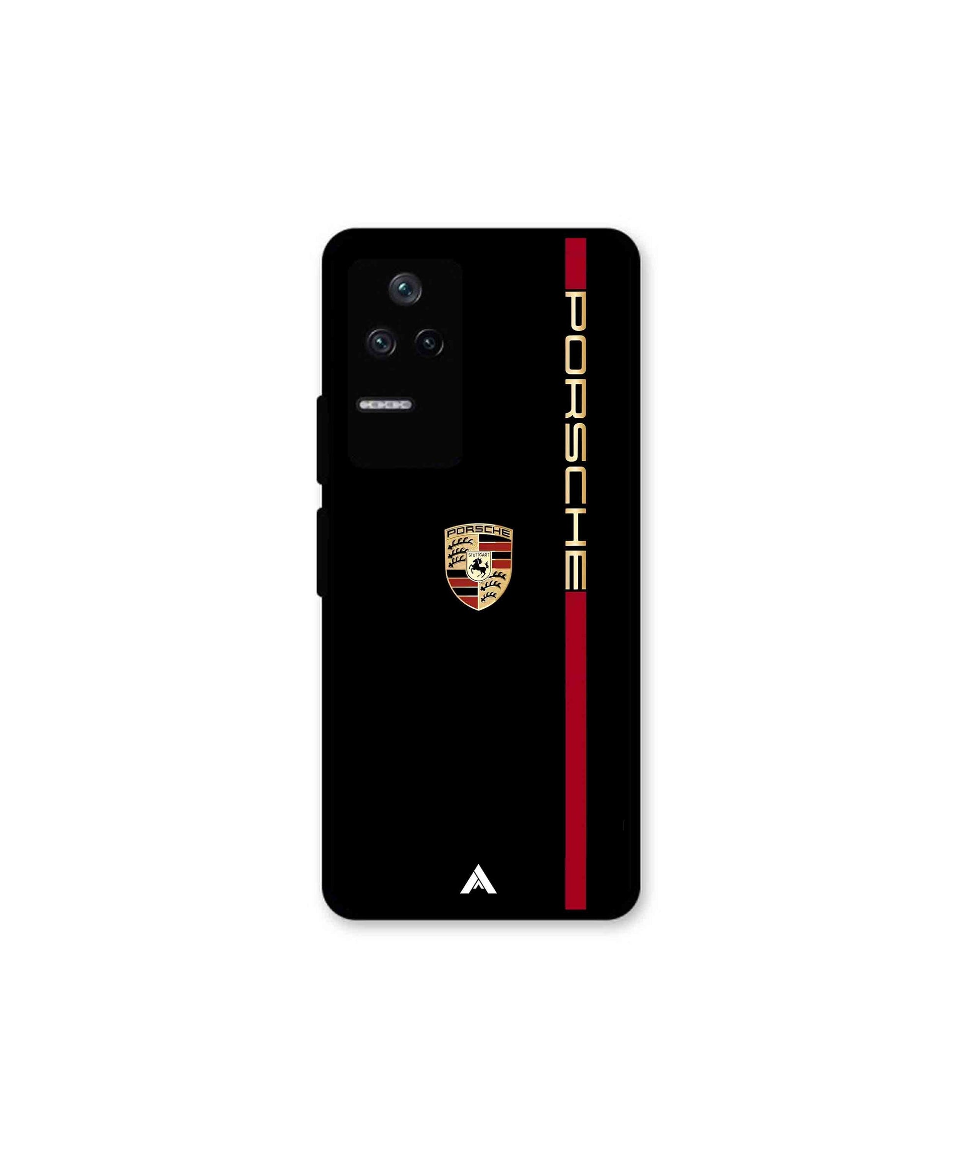 Porsche 01 Metal Back Cover Phone Case for Poco F4