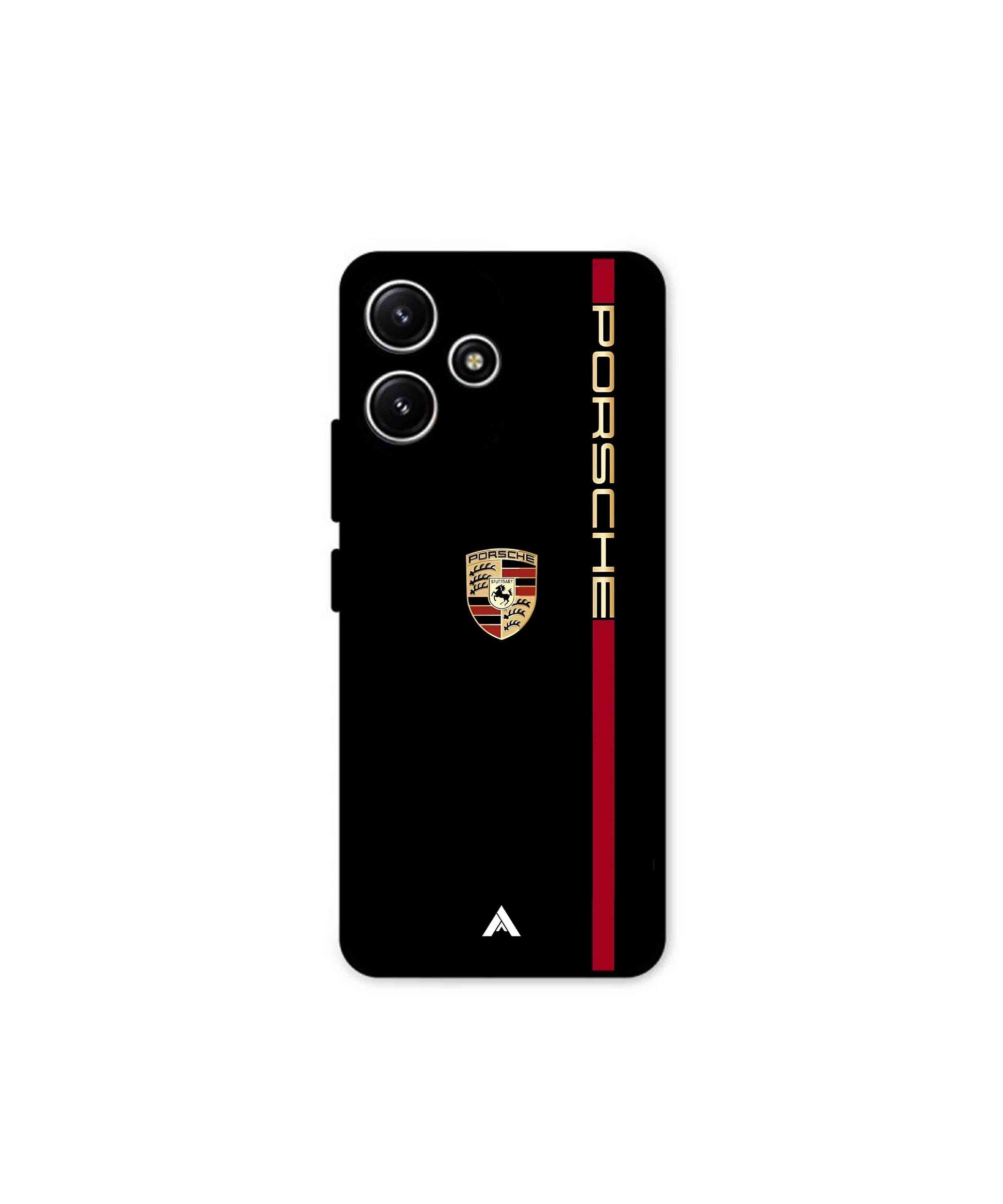 Porsche 01 Metal Back Cover Phone Case for Poco M6 Pro