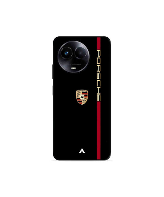 Porsche 01 Metal Back Cover Phone Case for Realme 11 5G