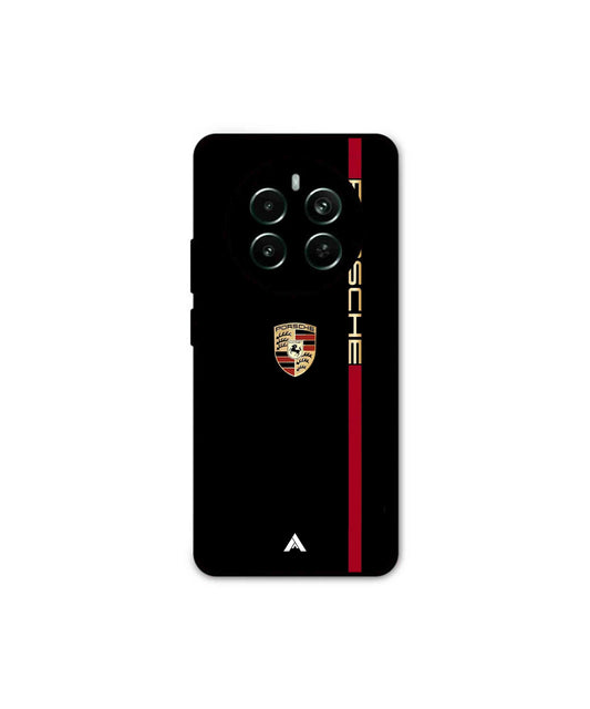 Porsche 01 Metal Back Cover Phone Case for Realme 12 Plus