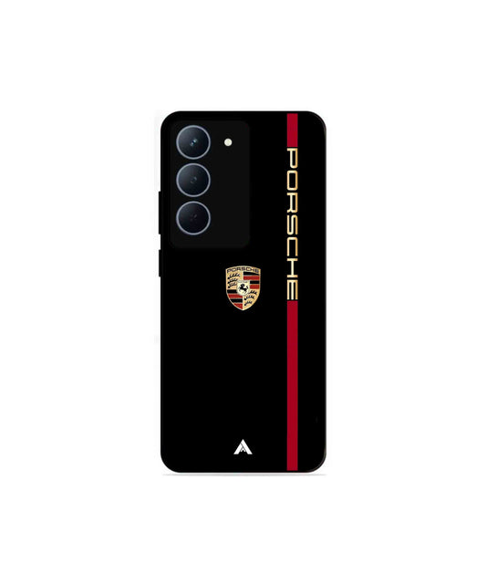 Porsche 01 Metal Back Cover Phone Case for Realme 14X
