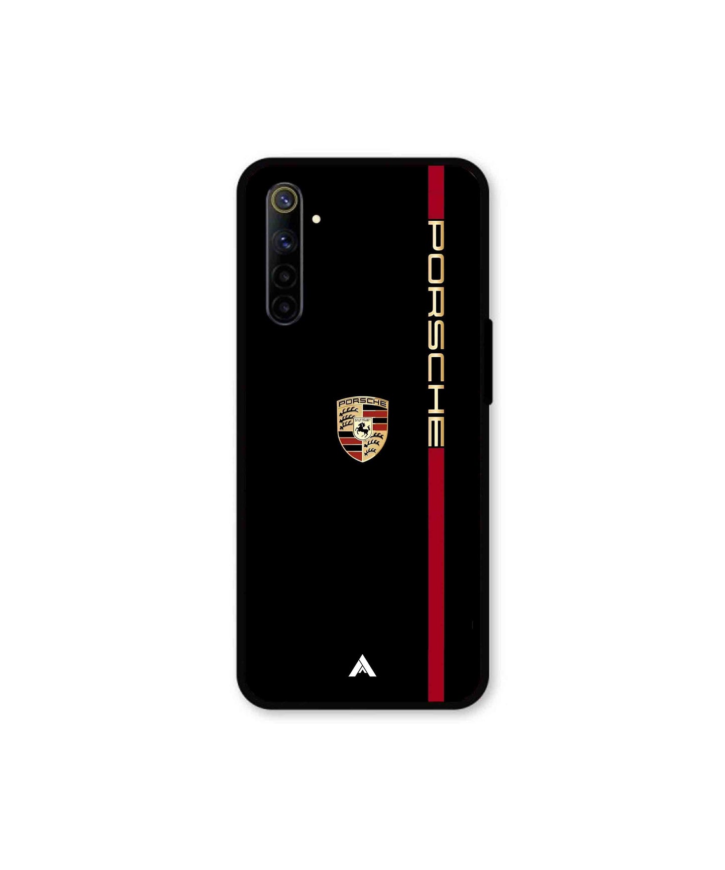 Porsche 01 Metal Back Cover Phone Case for Realme 6i