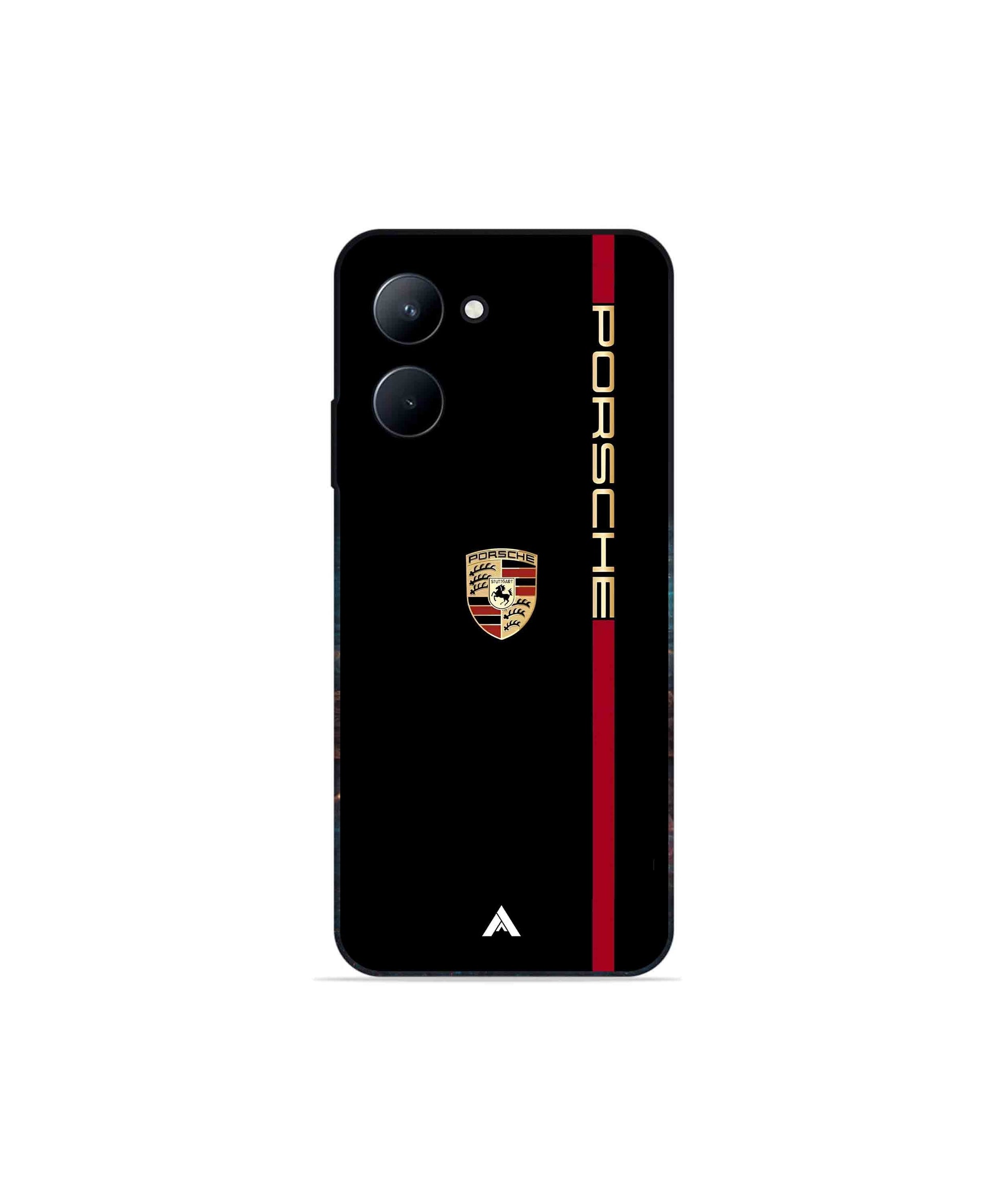 Porsche 01 Metal Back Cover Phone Case for Realme C33
