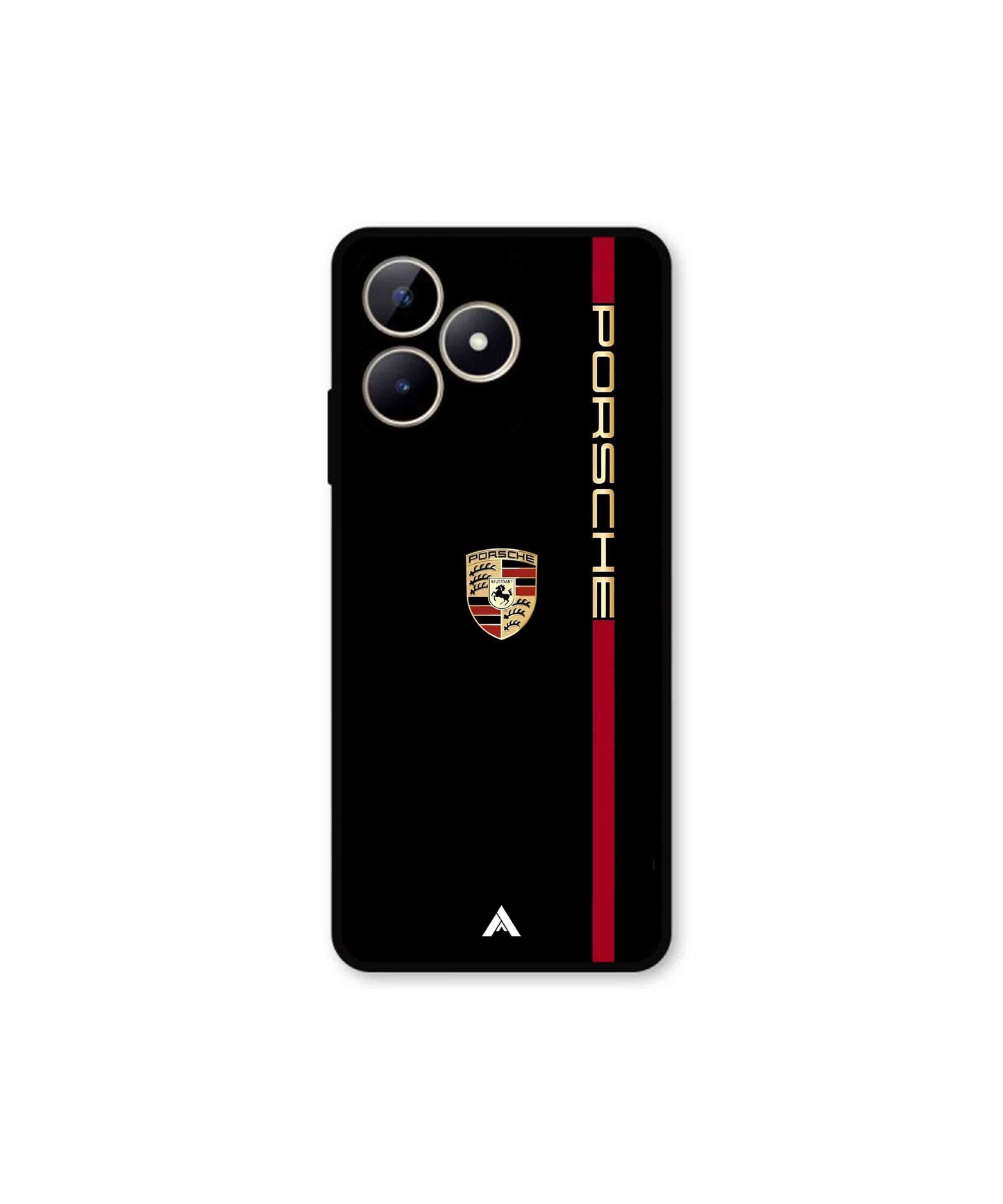 Porsche 01 Metal Back Cover Phone Case for Realme C51