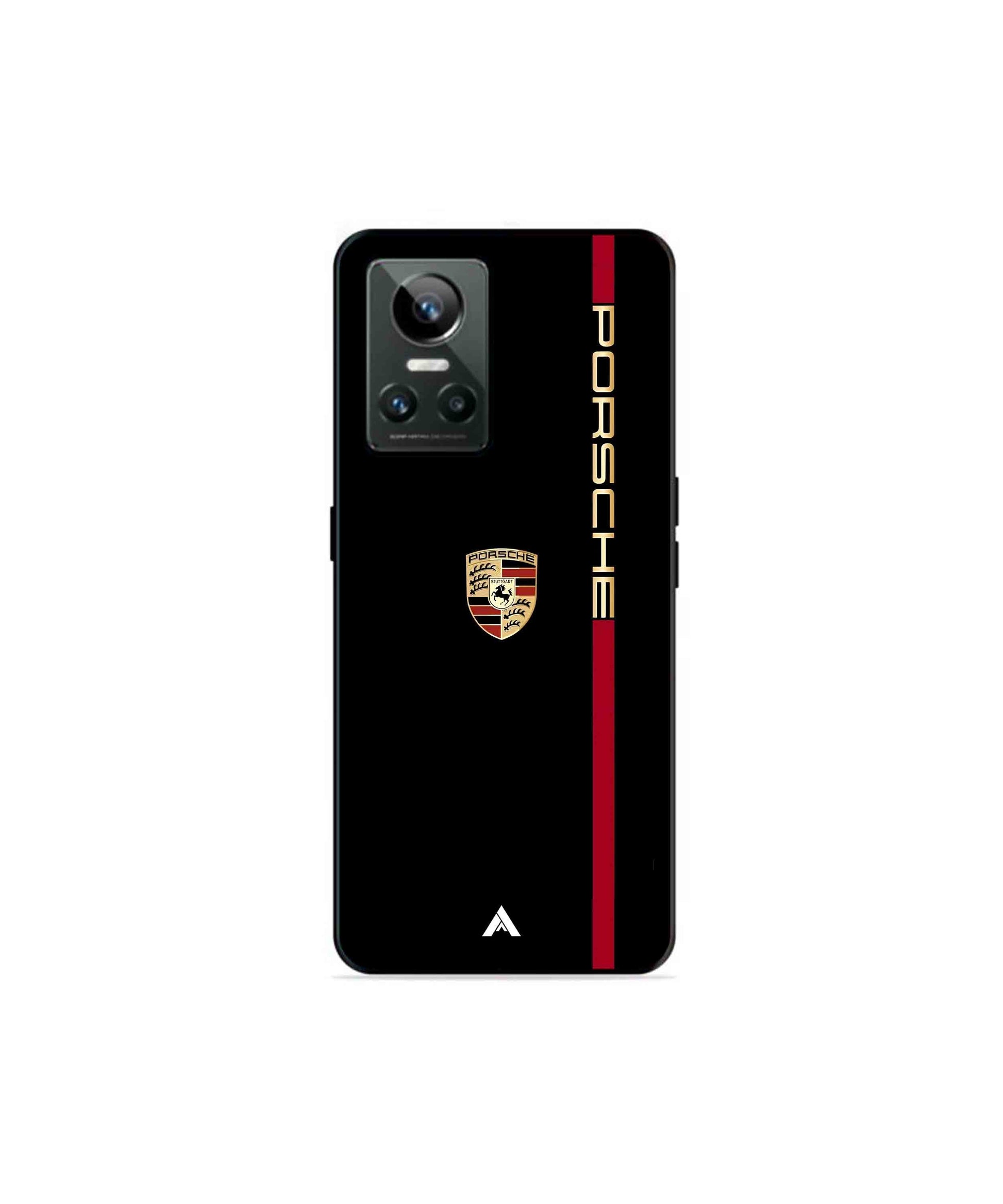 Porsche 01 Metal Back Cover Phone Case for Realme GT Neo 3