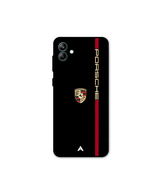 Porsche 01 Metal Back Cover Phone Case for Samsung Galaxy A04