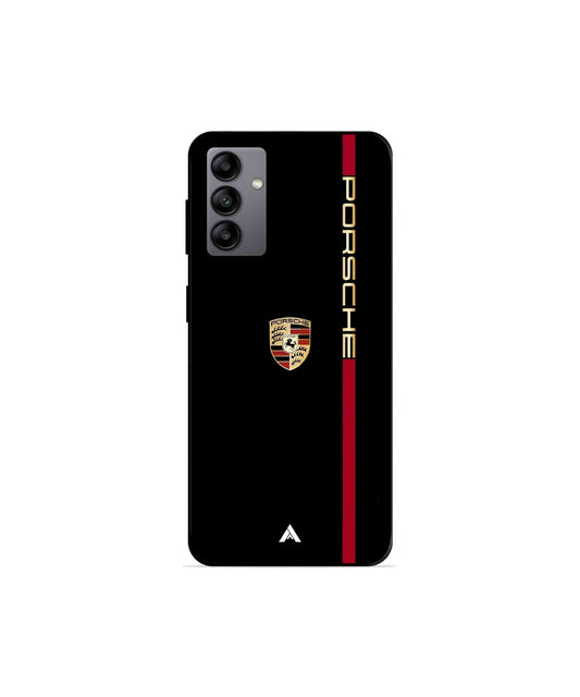 Porsche 01 Metal Back Cover Phone Case for Samsung Galaxy A04s