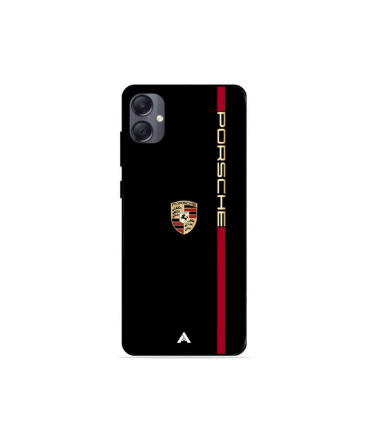 Porsche 01 Metal Back Cover Phone Case for Samsung Galaxy A05