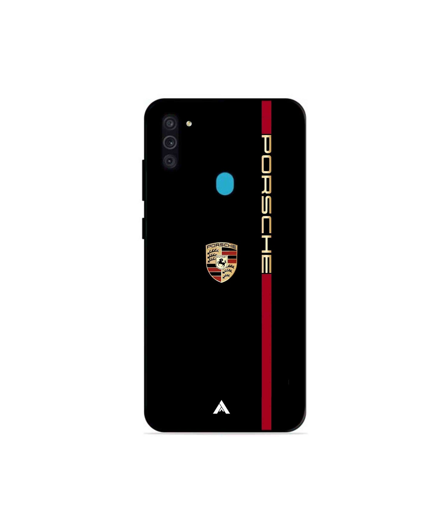 Porsche 01 Metal Back Cover Phone Case for Samsung Galaxy A11