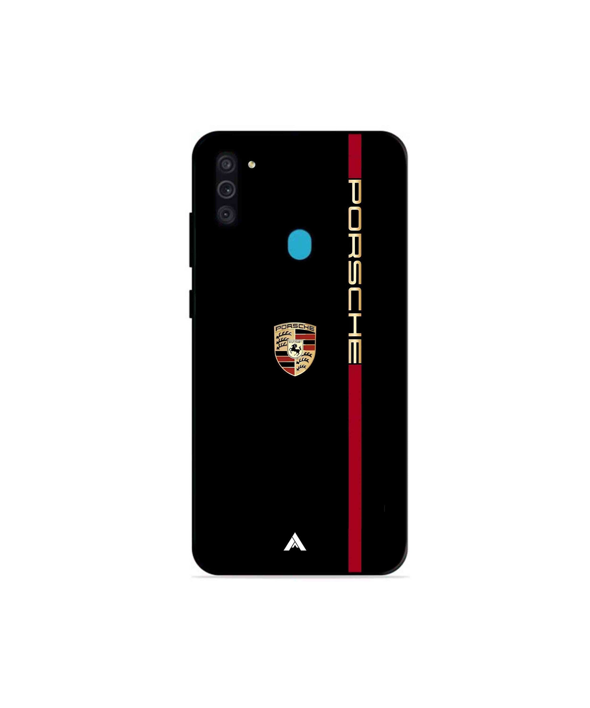 Porsche 01 Metal Back Cover Phone Case for Samsung Galaxy A11