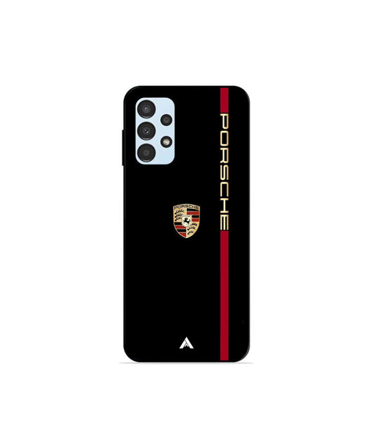 Porsche 01 Metal Back Cover Phone Case for Samsung Galaxy A13 4G