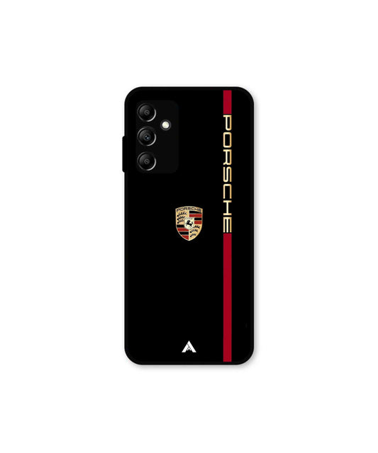 Porsche 01 Metal Back Cover Phone Case for Samsung Galaxy A14 5G
