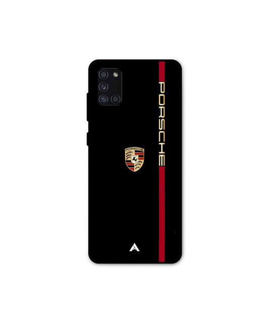 Porsche 01 Metal Back Cover Phone Case for Samsung Galaxy A31