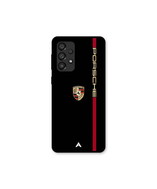 Porsche 01 Metal Back Cover Phone Case for Samsung Galaxy A33 5G