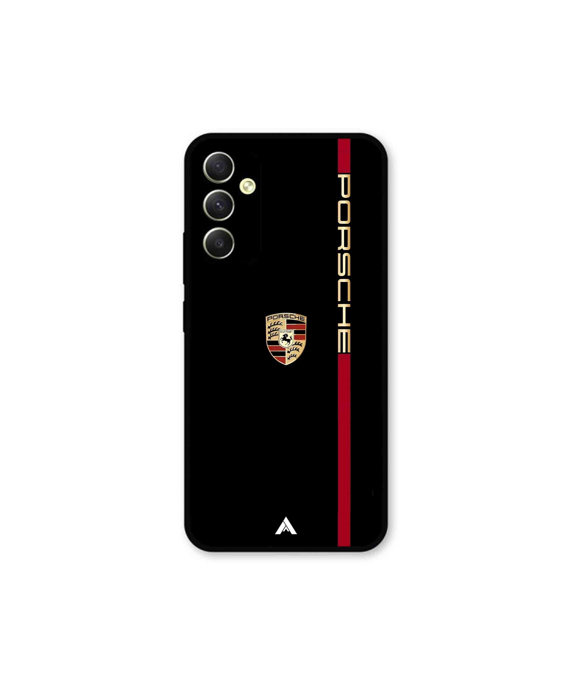 Porsche 01 Metal Back Cover Phone Case for Samsung Galaxy A34 5G