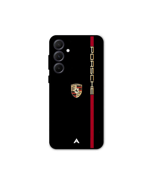 Porsche 01 Metal Back Cover Phone Case for Samsung Galaxy A35