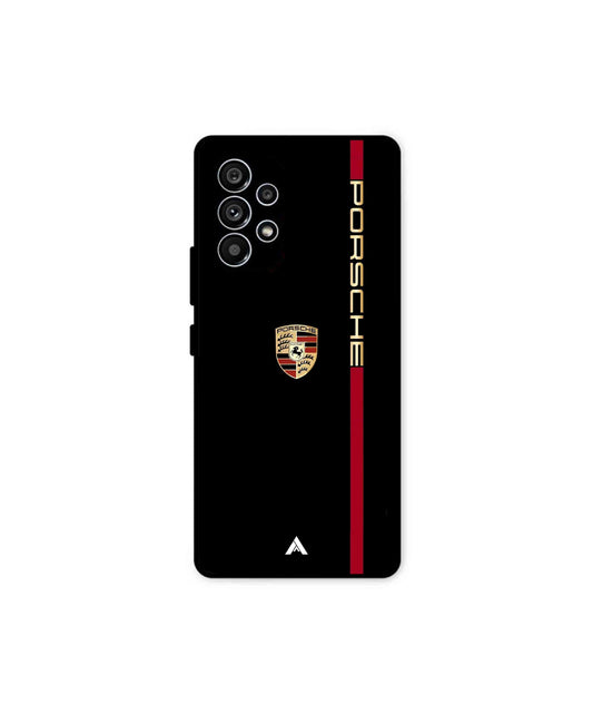 Porsche 01 Metal Back Cover Phone Case for Samsung Galaxy A53