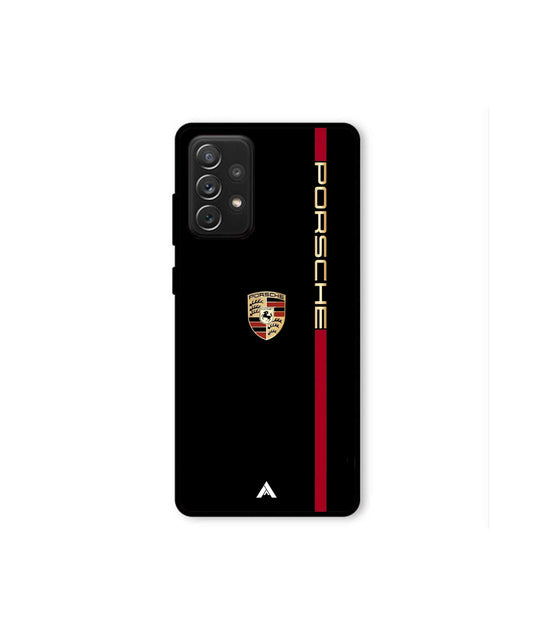 Porsche 01 Metal Back Cover Phone Case for Samsung Galaxy A72