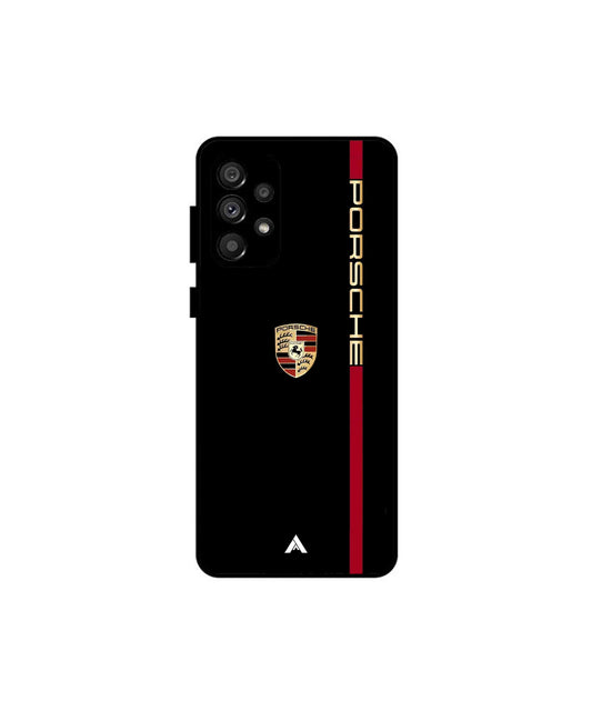 Porsche 01 Metal Back Cover Phone Case for Samsung Galaxy A73