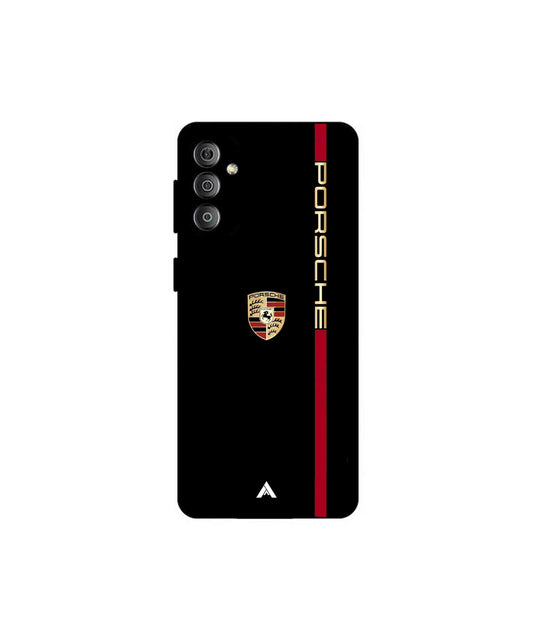 Porsche 01 Metal Back Cover Phone Case for Samsung Galaxy F23
