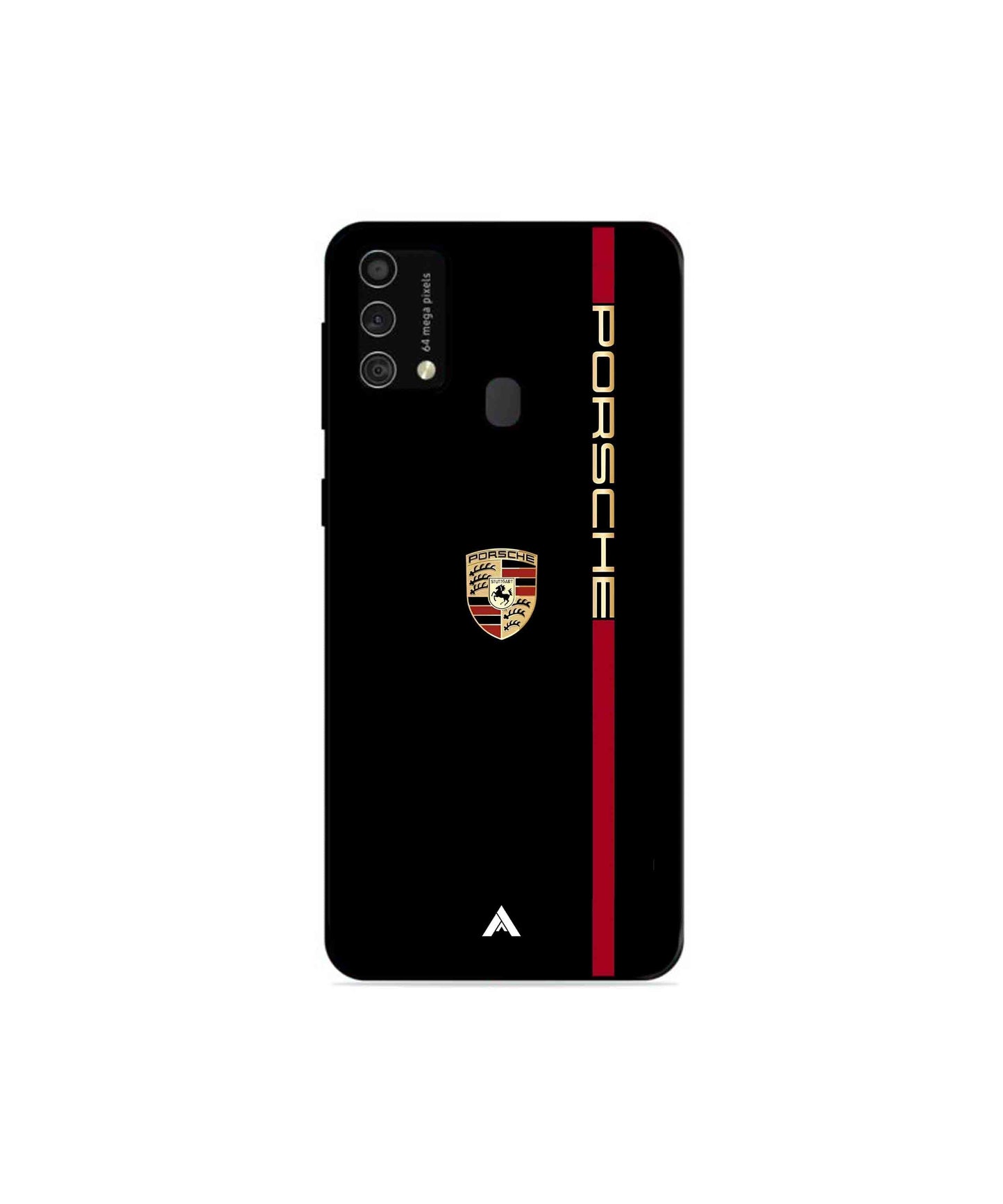 Porsche 01 Metal Back Cover Phone Case for Samsung Galaxy F41