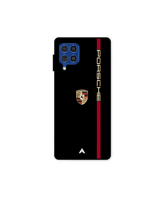 Porsche 01 Metal Back Cover Phone Case for Samsung Galaxy F62