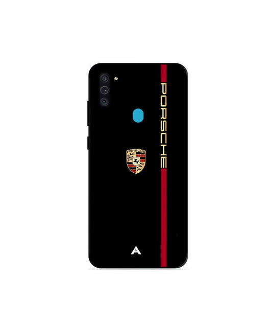 Porsche 01 Metal Back Cover Phone Case for Samsung Galaxy M11