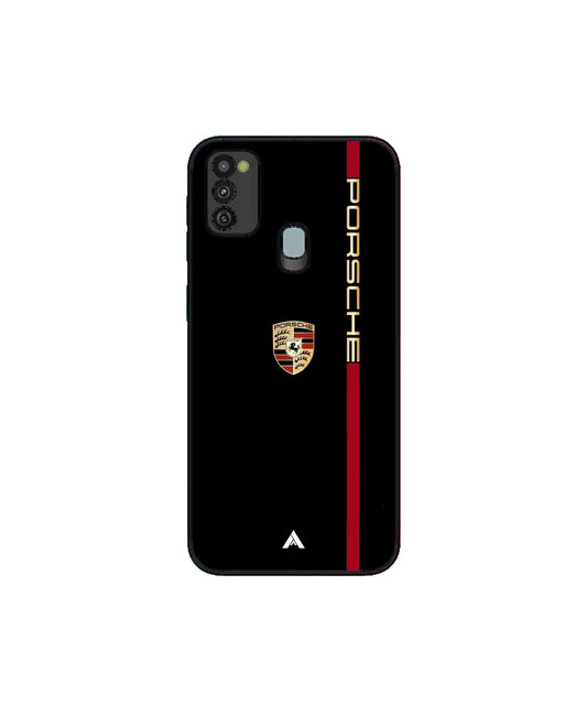 Porsche 01 Metal Back Cover Phone Case for Samsung Galaxy M30s