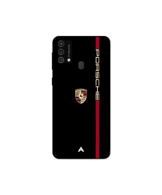 Porsche 01 Metal Back Cover Phone Case for Samsung Galaxy M31