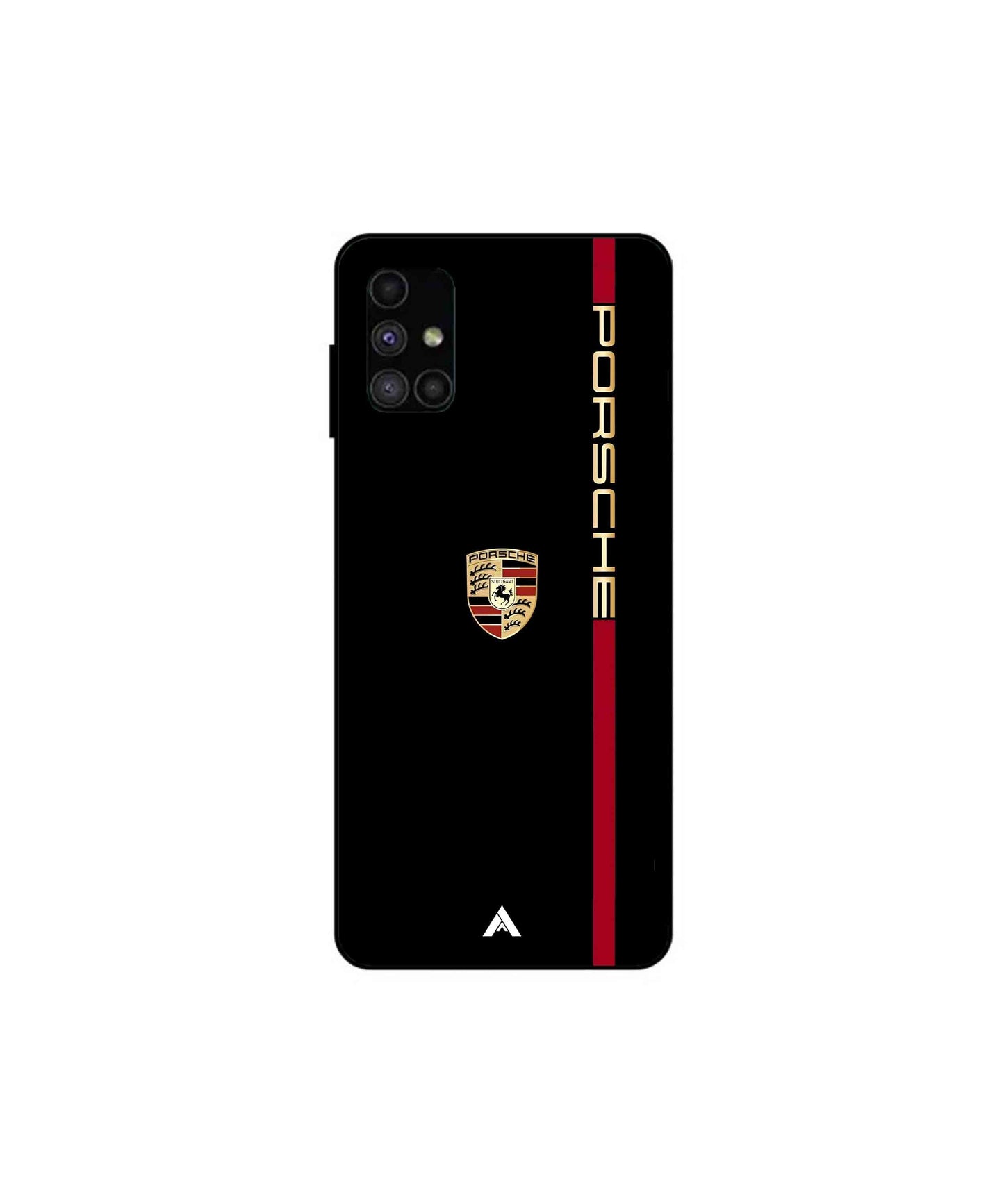Porsche 01 Metal Back Cover Phone Case for Samsung Galaxy M51