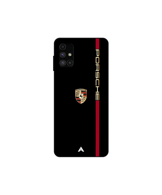 Porsche 01 Metal Back Cover Phone Case for Samsung Galaxy M51