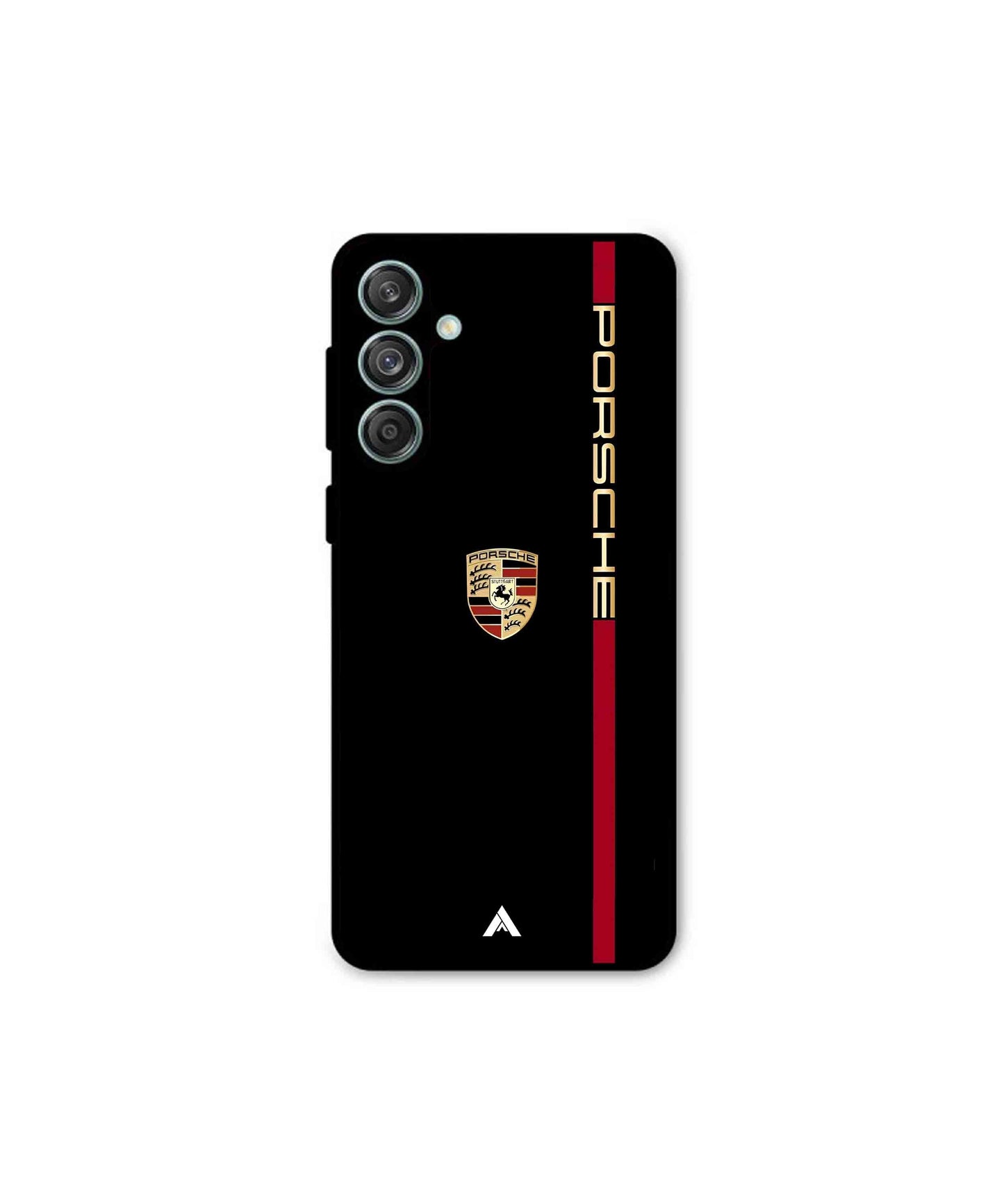 Porsche 01 Metal Back Cover Phone Case for Samsung Galaxy M55