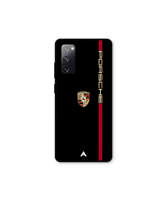 Porsche 01 Metal Back Cover Phone Case for Samsung Galaxy S20