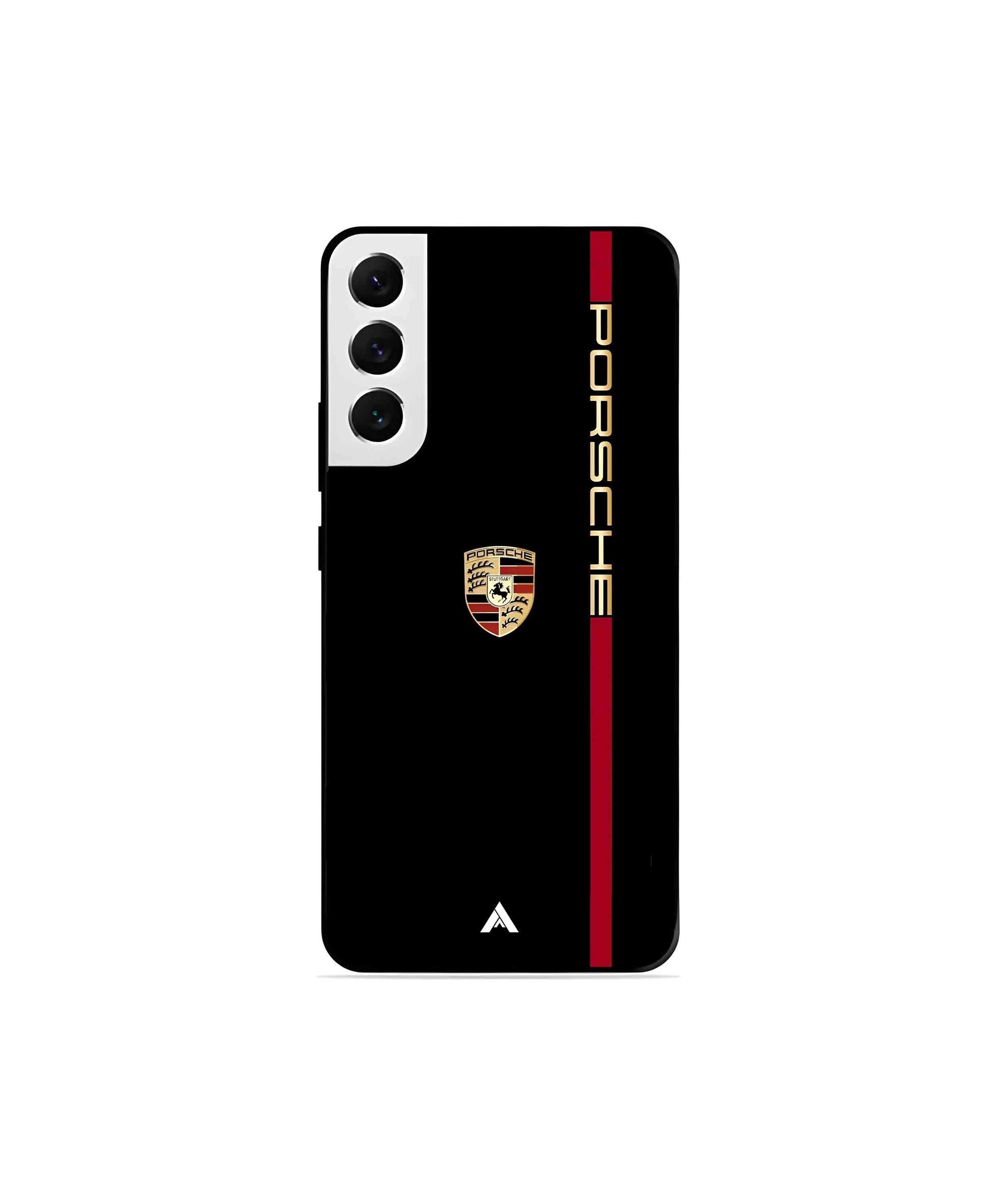 Porsche 01 Metal Back Cover Phone Case for Samsung Galaxy S22