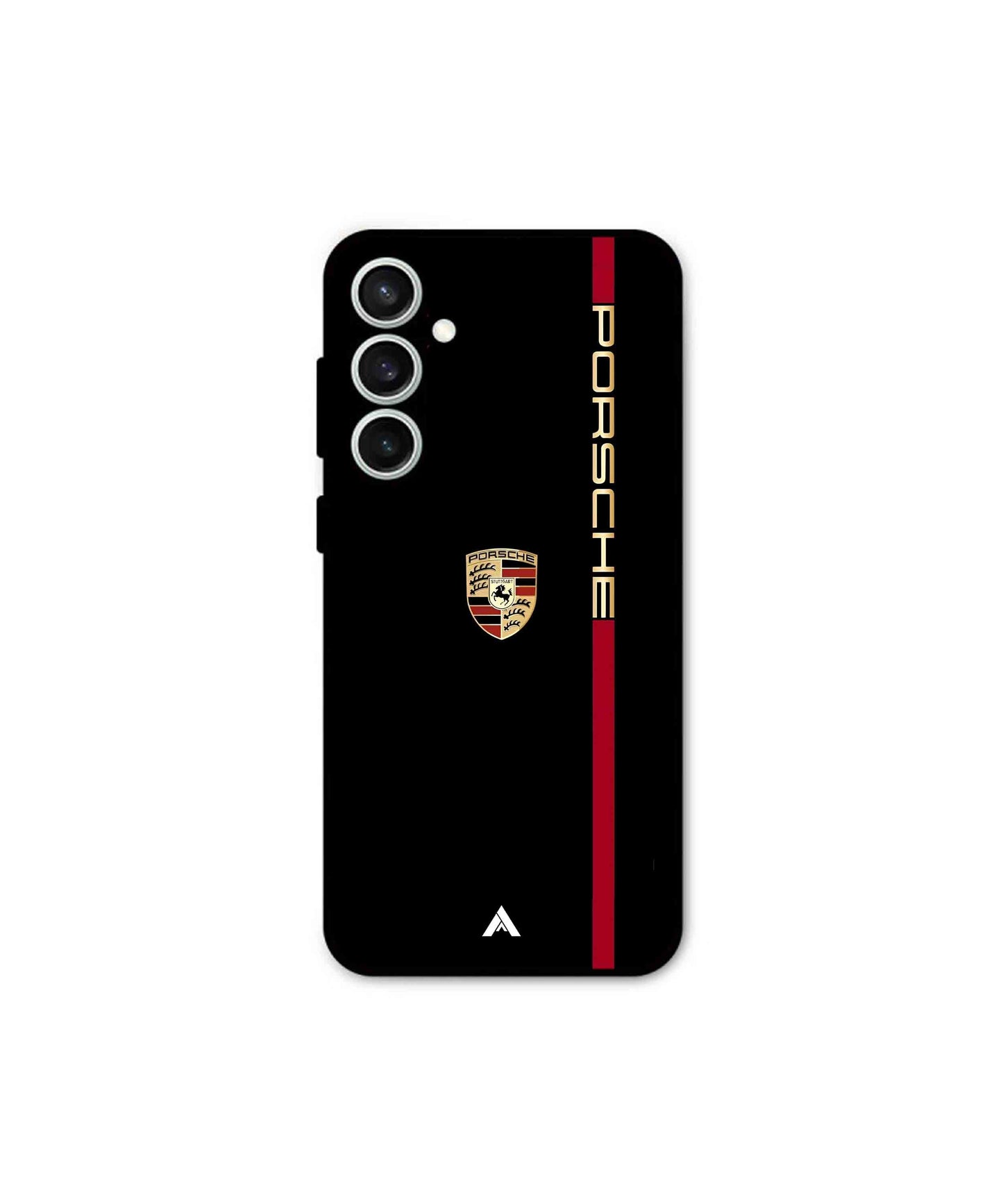 Porsche 01 Metal Back Cover Phone Case for Samsung Galaxy S24 Fe