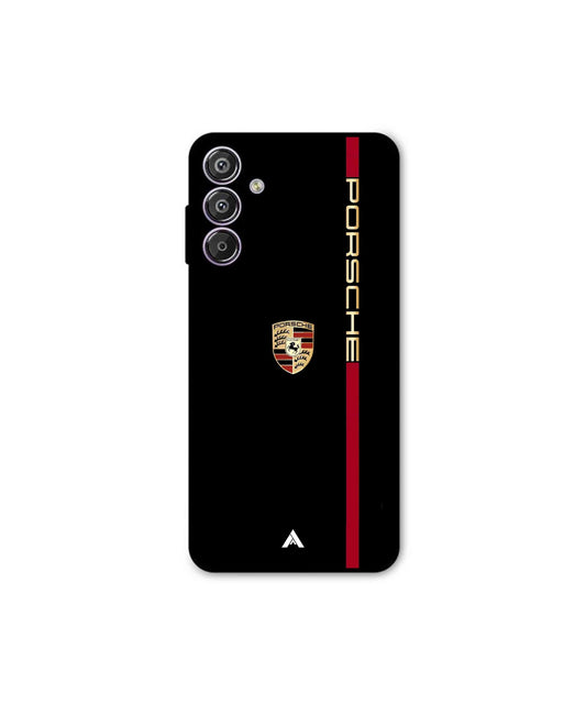 Porsche 01 Metal Back Cover Phone Case for Samsung Galaxy S25