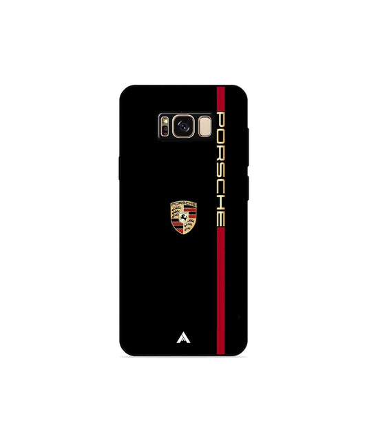 Porsche 01 Metal Back Cover Phone Case for Samsung Galaxy S8 Plus