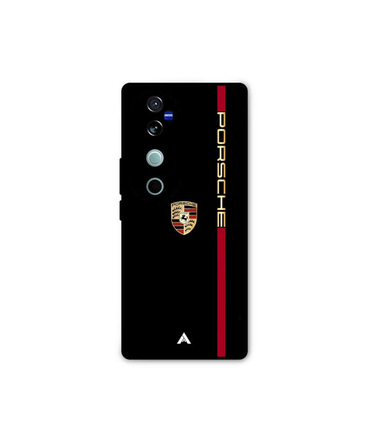 Porsche 01 Metal Back Cover Phone Case for Vivo T3 Ultra