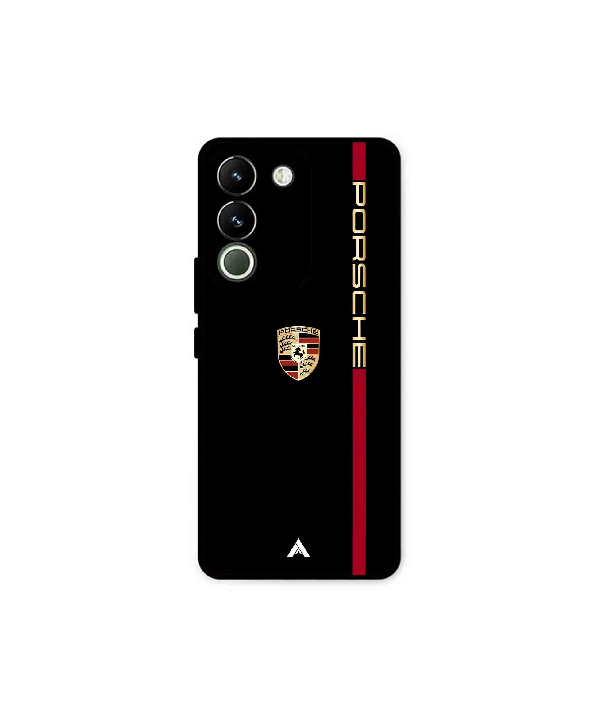 Porsche 01 Metal Back Cover Phone Case for Vivo Y200