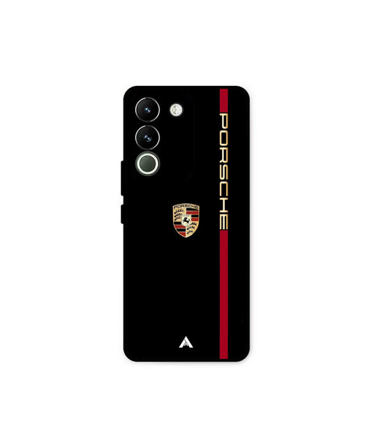 Porsche 01 Metal Back Cover Phone Case for Vivo Y200