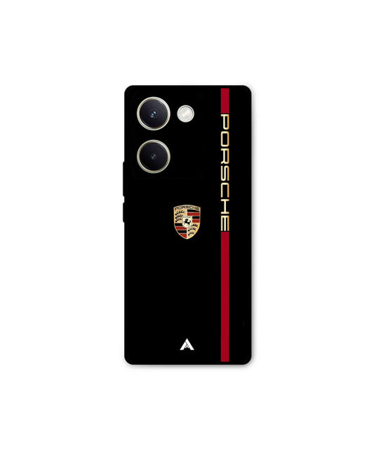 Porsche 01 Metal Back Cover Phone Case for Vivo Y200 Pro